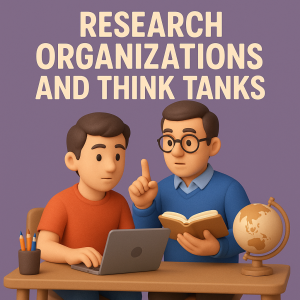 Research Orgs and Think tanks. Career Opportunities after BS International Relations in Pakistan