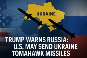 Trump Warns Russia: U.S. May Send Ukraine Tomahawk Missiles 