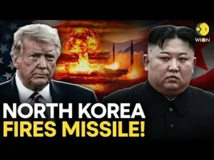 North Korea launches missiles during Trump’s South Korea visit